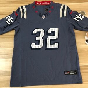 😄TreVeyon Henderson Vapor Stitched Jersey Storm Blue😚